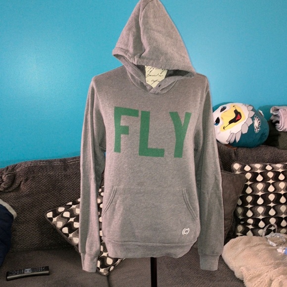 (code)word Tops - (Code)word FLY Hoodie, Medium